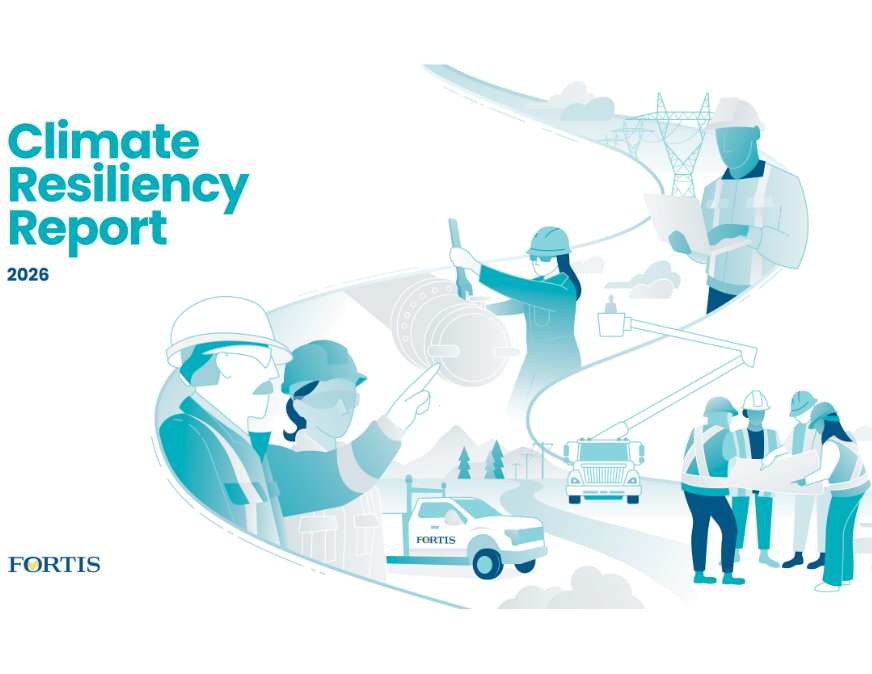 White and blue graphics of employees and assets